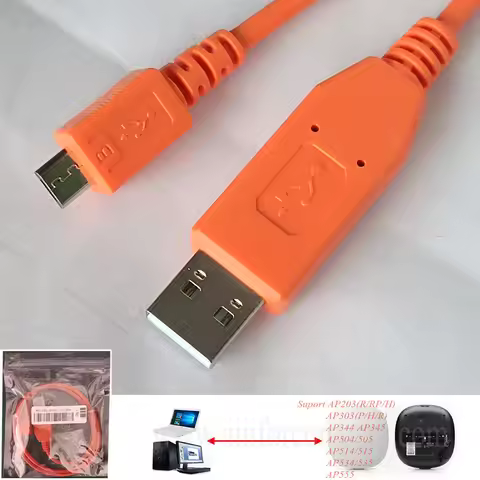micro-USB TTL 3.3V uUSB Cable for Aruba WiFi AP 345 505 515 535 APIN555 Putty AP-CBL-SERU JY728 A uU