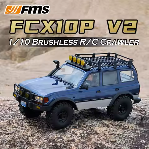 FMS FCX10 LC80 PRO RS V2 4WD Brushless RC Crawler 1/10 Electric Remote Control Model Car Off-Road Ad