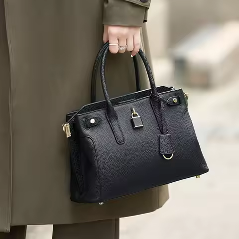 ZOOLER Real Soft Totes Genuine Leather Single Shoulder Bag Cow Skin Women Milky Purses Quality Handb