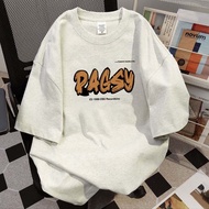 [FFo] 100% Cotton Short t Summer Short Sleeve Short Sleeve T-shirt Men Women Short Sleeve Top Couple