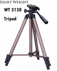 Weifeng WT3130 Protable Lightweight Aluminum Camera Tripod with Rocker Arm Carry Bag for Canon Nikon Sony DSLR Camera DV Camcorder