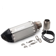 {FJGTFHU} 38-51mm Motorcycle Exhaust Muffler Escape Slip-On Pipe exhaust pipe Vent Pipe Exhaust Muff