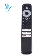 Remote Control Parts RC902V FMR4 for TCL LED 4K Smart TV Voice Remote Control 40S330 32S330 43S434 5