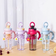 Transparent Drinking Water Bottle with Lemon Strainer 1200ml (HX3693)