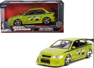 Jada Toys Fast & Furious  Mitsubishi Lancer Evo VII
