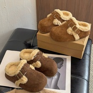 (Tatta Warm Fur shoes for winter smell) warm fur women's shoes with video