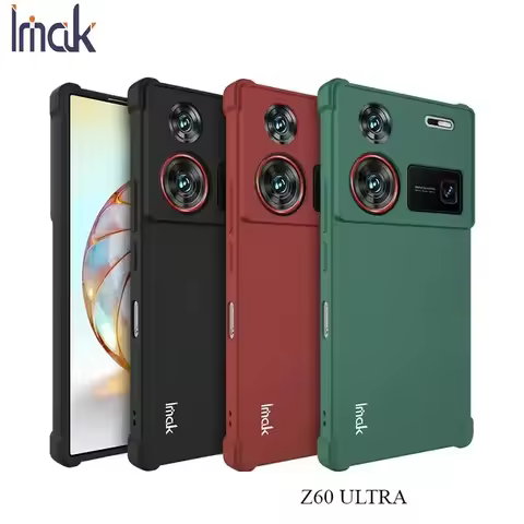 Nubia Z60 Ultra Z70 Z70S Z80 Case IMAK Shockproof Transparent Quicksand Matte Soft Silicone TPU Cove