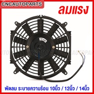 พัดลม เป่า ระบายความร้อน 10นิ้ว/ 12นิ้ว/ 14นิ้ว (12V./24V.) 80W มอเตอร์หมุนได้2ทาง พัดลมเป่า พัดลมดู