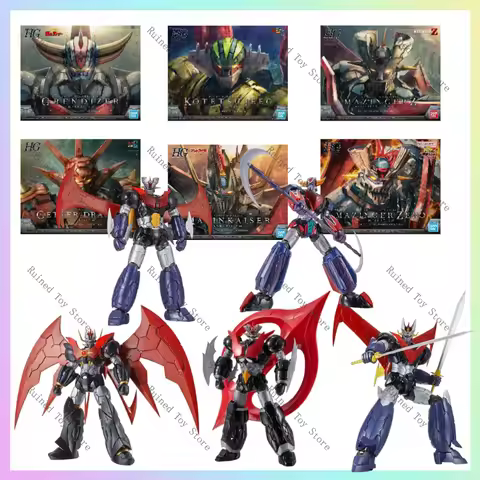 In Stock BANDAI HG 1/144 GREAT MAZINGER INFINITY MAZINGER Z GRENIZER MAZINKAISER INFINITISM Anime Ac