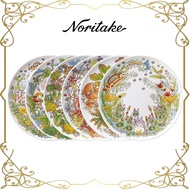 NORITAKE Totoro bone china plate, Dessert Plate/Salad Plate Ceramic Plate for Breakfast Afternoon Te