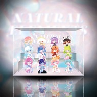 POPMART AZURA Natural Elements Acrylic Dustproof Storage Display Box กล่องเก็บของแบบโปร่งใสสำหรับการ