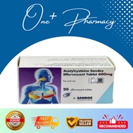 Sandoz Acetylcysteine Effervescent Tablet 600mg 20's