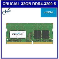 Crucial 32GB DDR4 3200MHz CL22 (CT32G4SFD832A) 1.2V Non-ECC SODIMM Laptop RAM 3200MHZ Memory