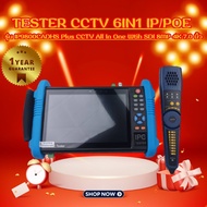 TESTER CCTV 6IN1 IP/POE รุ่น IP9800CADHS Plus CCTV All In One Wtih SDI 8MP 4K 7.0 นิ้ว