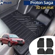 3D car mat Proton Saga (2016-Present)  Car Mat car floor mat 3D foot mat carpet TPE rubber mat