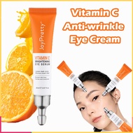 Joypretty vitamin C eye cream brightening remove dark circle eye bags anti-wrinkle puffy moisturizer 20ml