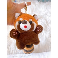 Panda Raccoon Keychain From Chengdu