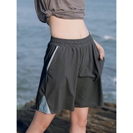 sport wear woman seluar sukan perempuan Seluar pendek yoga bersaiz besar wanita musim panas longgar 