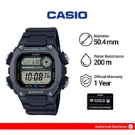 Casio DW-291HX-1A Men's Digital Dial Black Resin Band Watch