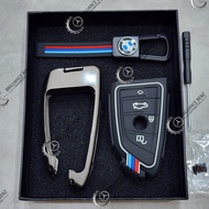 Metal KEY CASE KEY COVER BMW F15 F40 F48 G01 G20 X1 X3 X5 320 520 - GUN-BMW LOGO