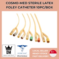 【SG Ready Stock】Cosmo-Med Sterile Latex Foley Catheter 10pc/box