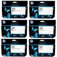 HP 727 130ml 727B (Genuine) Cyan B3P19A Magenta B3P20A Yellow B3P21A Matte Black 3WX13A Photo Black 