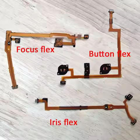 New 1set (button + Iris + focus ) flex cable repair parts For Sigma 24-70mm F2.8 DG DN II Art Lens (