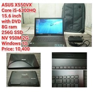 ASUS X550VXCore i5-6300HQ