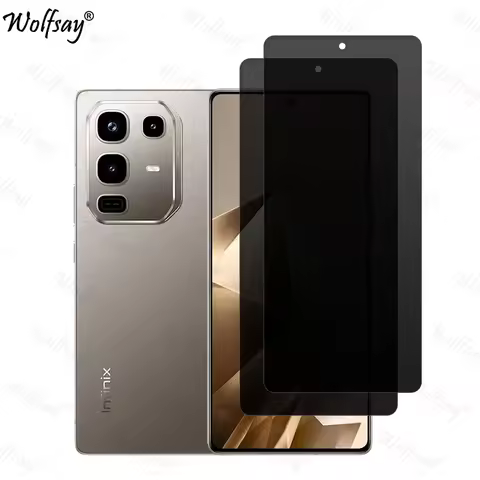 Anti-Spy Glass For Infinix Note 50 Pro 4G Privacy Screen Protector Infinix Note 50 Pro 4G Glass For 