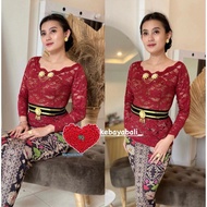 SET KEBAYA BALI SABRINA NO BROS[KERONGSANG]