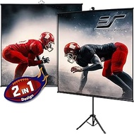 Elite Screens Tripod Lite Wall Series | 2 in 1 Portable Projector Screen Dual Tripod Stand/Wall Mount Indoor/Outdoor 65-INCH, 1:1 w/Carrying Bag | US Based Company 2-Year Warranty - T65SW