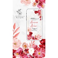 KAD DIGITAL KAHWIN/AQIQAH/BIRTHDAY (MP4 VIDEO FORMAT + PDF + IG FB FORMAT)