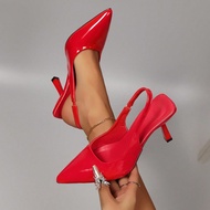 Women's High Heel Pumps, New Arrivals Spring Pointed Toe High Heels, Sexy Thin Heel Black Mirrored P