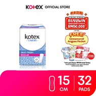 Kotex Liners Regular Unscented (32 pcs)