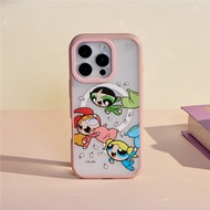 飛天小女警枕頭派對極光霧透MagSafe iPhone手機殼