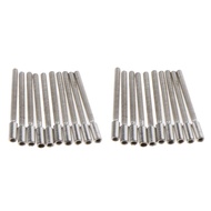 [mcfsnzwtxz1bw] 2x 10pcs/Bag Winding Stem Extender Watch Repair for Broken Stem Replacement Accessor