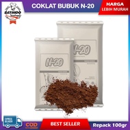 COKLAT BUBUK N-20 Repack 100gr - COKELAT BUBUK BEST SELLER - COCOA POWDER - KAKAO BUBUK