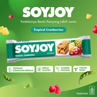 SOYJOY Snack Bar Kedelai Tropical Cranberries 30gr