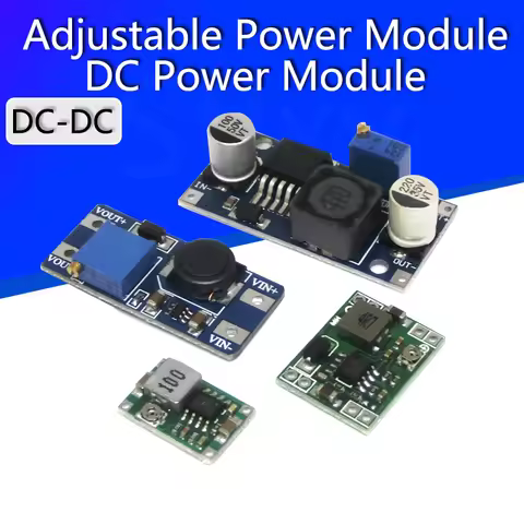 DC-DC Step-down converter module LM2596S adjustable power regulator step-up transformer mt3608 mini3