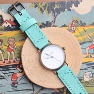 手錶帶 好好縫 皮革材料包 內附日本機芯錶玉 免費刻字 手工包 情侶禮物 簡約實用 意大利皮 植鞣革 皮革DIY 真皮 牛皮 客製化 情人節禮物