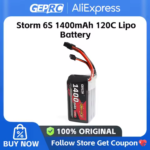 GEPRC Storm 6S 1400mAh 120C Lipo Battery for MARK5 Quadcopters