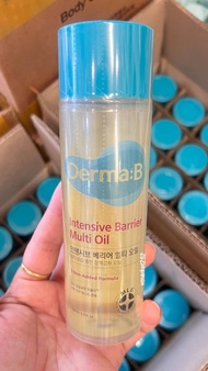 Derma:B Intensive Barrier Multi Oil 135ml #เดอร์ม่า บี #ออย #ทาผิว #ออยล์บำรุงผิว EXP.2028/3