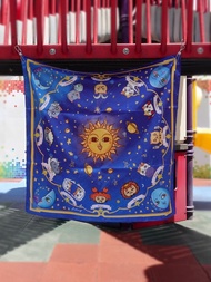 小彤畫集 - 貓咪12星座 星盤 - 90cm 大方巾 絲巾