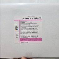 Pamol 650 Paracetamol 650mg 100STP/BOX