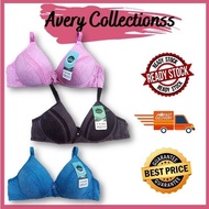 WOMEN SEAMLESS SOFT BRA WITH SPAN SIZE 3438 NO WIRE / BRA WANITA PEREMPUAN DEWASA ADA SPAN SIZE 3438