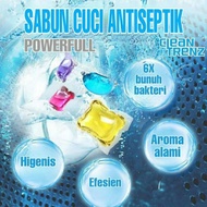 Upst Antiseptic LIQUID Laundry Soap 50pcs/magic LIQUID Detergent Soap Detergent Laundry Detergent Gel Ball Bead Long Lasting Fragrance / gell/Detergent Gel