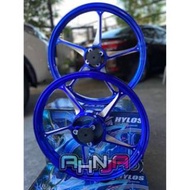 ORIGINAL HYLOS 17S H5 SPOKES MAGS CLICK / MIO / NMAX V2 / R150 / AEROX / BEAT / M3 / MSI / FAZZIO