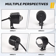 [ Store] Exclusive3 Inch Motorcycle Headlight 30W 6000LM Fisheye LED Motorbike Light Headlight Drivi