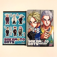 SAKAMOTO DAYS 18 (Special Cover + Sticker)