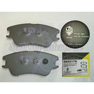 FRONT BRAKE PAD DK8017M HYUNDAI ATOS 1.0 , INOKOM ATOS PRIMA 1.1